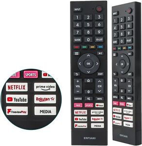 Replacement Infrared Remote Control ERF3A80 For Hisense TV (No Voice Function)