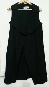 IMONNI MELBOURNE Designer Label Women "Try To Fool Me" Trench Draped Coat Size 8 - Picture 1 of 8