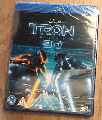 TRON LEGACY 3D BLU-RAY - new sealed  - Image 1 of 2