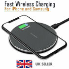 QI Fast Wireless Charger Charging Pad Dock forAndroid Samsung Cell Phones