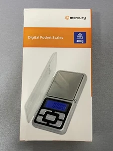 Básculas de bolsillo digitales MERCURY 300 g pesas electrónicas en unidad g, oz, gn y ct - Imagen 1 de 3