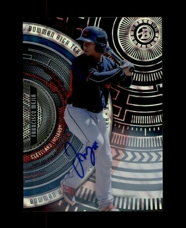  2017 Bowman High Tek Autographs #BHTFM Francisco Mejia (ref 115778) - Image 1 of 1