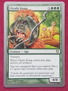 Magic The Gathering UNHINGED UKTABI KONG green card MTG - Picture 1 of 2