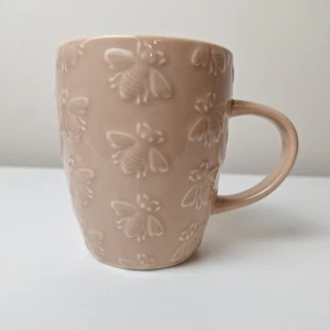 Willow Bee Lovers Kaffeebecher geprägte Bienen 4,25" hoch - Bild 1 von 7
