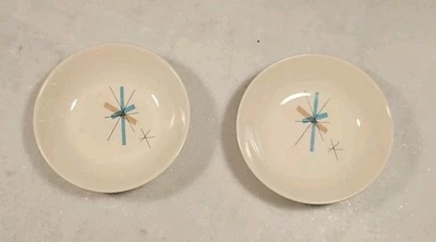 Vintage Salem NORTH STAR Small Dessert Bowl Atomic Starburst MCM 4" - Image 1 of 4