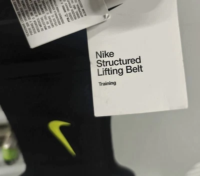 Cinturón de elevación estructurado Nike unisex M Foto 1 de 4