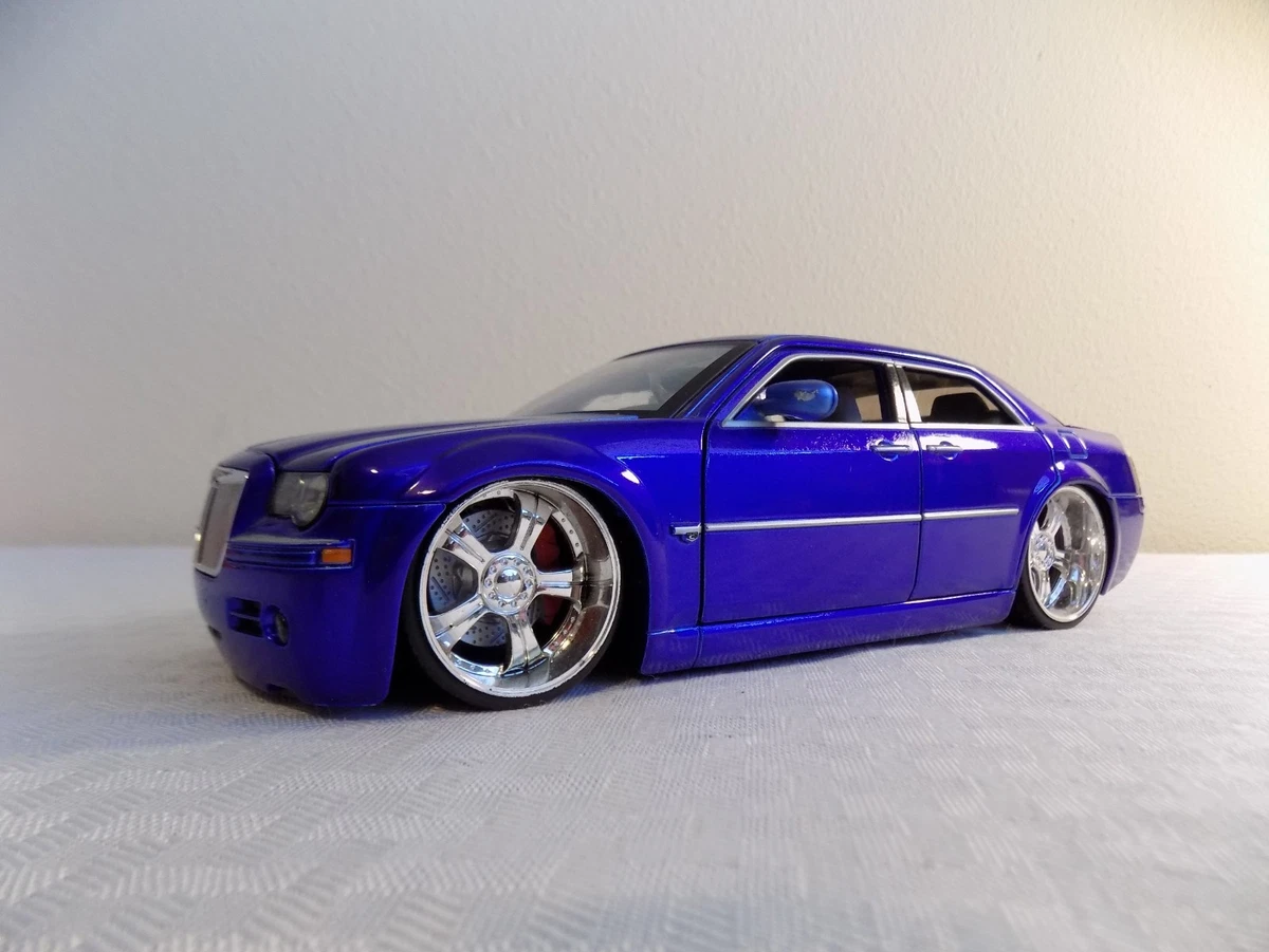 JADA DUB CITY 2005 CHRYSLER 300 C HEMI 1:24 DIECAST CAR BLUE | eBay