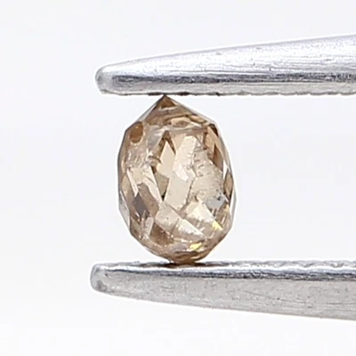 FANCY BROWN COLOR BRIOLETTE BEAD 0.13cts 3.2x2 BEAD CUT DIAMOND NATURAL DIAMOND - Image 1 of 4