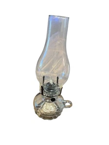 Vintage Lamplight Farms Bubble Glass Lantern with Clear Globe Made In USA Unused - Picture 1 of 15