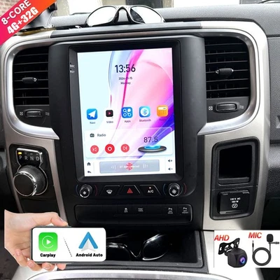 9.7" Android 12 Car Stereo Tesla Style Radio For Dodge Ram 1500 2500 3500 13-18 — 第 1/4 张图片
