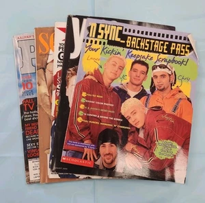 Lot of 5 1999-2001 Magazines with  "nSync Covers - Picture 1 of 15