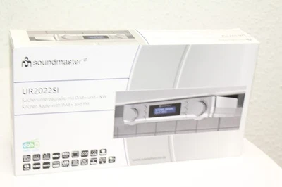soundmaster UR2022SI Küchenunterbauradio mit DAB+ und UKW Neu Rechnung MwSt