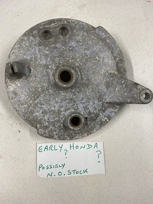 Early Honda ? Yamaha ? Suzuki ? Kawasaki ?  Brake Plate Model Unknown ? Any Help - Image 1 of 3