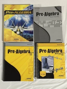 Abeka Pre Algebra Work-text Teacher Key Quiz Test Solution Key - Picture 1 of 1
