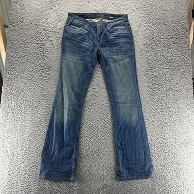 Pantalones de mezclilla William Rast para mujer talla 29 azul Bridgit corte bota algodón elástico tiro medio Foto 1 de 4