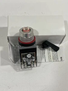 New Allen Bradley 800MR-JK2BB  Small Selector Switch Unit  3 Position Maintained - Picture 1 of 5