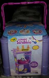 Crayola Scribble Scrubbie Peculiar Pets, Palace Playset with Unicorn Multi - Picture 1 of 1