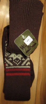 Винтажные шерстяные носки Wigwam Telemark Knicker мужские размер 9-11 новые из старых запасов - Изображение 1 из 4