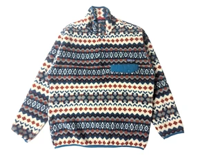 Patagonia Otoño 2015 Para hombres Synchilla Snap-T Vellón: Acantilado Azul Subacuático - M - Imagen 1 de 7
