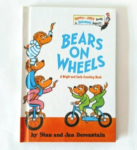 1969 Book Berenstain Bears Bears On Wheels - Picture 1 of 9