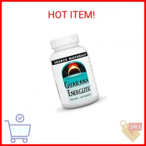 Source Naturals Guarana Energizer, Dietary Supplement - Supports A Long Lasting  - Picture 1 of 2