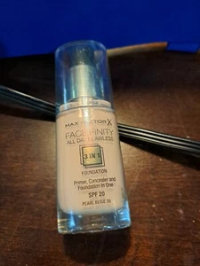 MAX FACTOR Facefinity 3in1 All Day Flawless Foundation 30ml SPF20 pearl beige - Picture 1 of 5