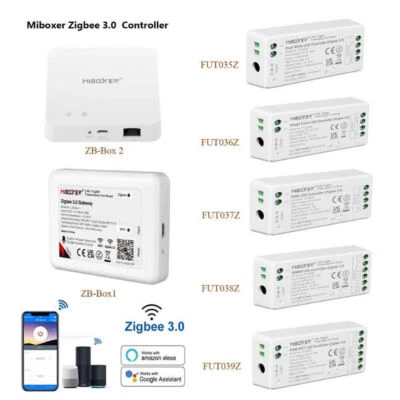 APP Gateway controller RGB RGBW RGB+CCT CCT ZB-Box1 Zigbee 3.0 Dimmer LED strip - Image 1 of 4
