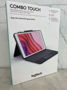 Logitech Combo Touch Keyboard Folio Apple iPad 10.2" (PO1019369) - Picture 1 of 9