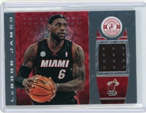 2012-13 Panini Totally Certified Basketball Red Relic #51 Lebron James #099/149 - Picture 1 of 2