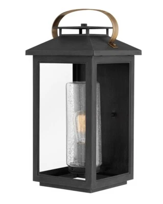 Hinkley Lighting 1165-BK Atwater 1 Light 20.5" Tall Coastal - Black 4909 - Image 1 of 4