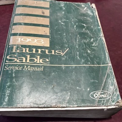 Ford Taurus Sable 1993 manual de servicio Foto 1 de 4