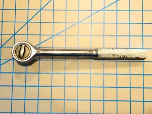 KAL 1549 1/2" Drive 10" Ratchet Knurled Handled Korea Vintage - Picture 1 of 8