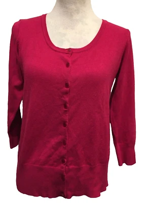 Joseph A. Quest.Cequec'est. Seda? Suéter com botões, médio, rosa, novo com etiquetas - Imagem 1 de 4