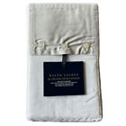 NWT Ralph Lauren RL Organic Sateen Border King Size Pillow Case Pair Platinum
