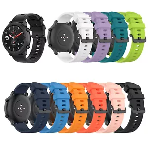 For AMAZFIT GTR 47mm Pace Stratos Smartwatch 22mm Watchband Wrist Strap Bracelet - Picture 1 of 22