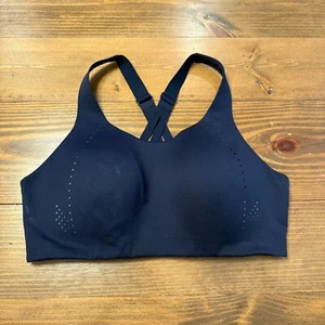 Sujetador deportivo Lululemon AirSupport soporte alto talla 38D azul marino W2CS1S yoga correr - Imagen 1 de 7