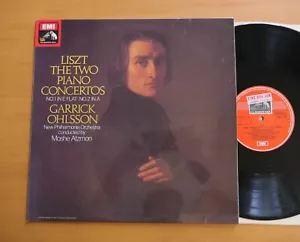 ASD 3159 Liszt The Two Piano Concertos Garrick Ohlsson EMI Factory Sample Quad - Picture 1 of 6