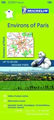 Environs of Paris Michelin Zoom Map 106: N..., Michelin - Image 1 of 2