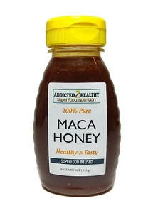 Maca Honey 9 oz. - Reproductive + Hormonal Support, Amazing Functional Food - Picture 1 of 4