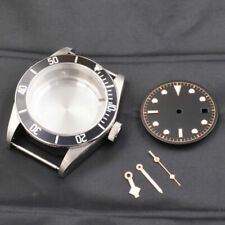 41mm SS Automatic Watch Case Dial Hands fit NH35A NH36A 10 ATM Waterproof