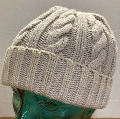 MUJER SCALA PRONTO TEJIDO ACANALADO INVIERNO GORRO SOMBRERO BRONCEADO OSFM EXCELENTE ESTADO O7 Foto 1 de 2