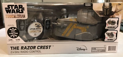 Star Wars The Mandalorian The Razor Crest 2.4 GHz Radio Control NIB ASSEMBLY REQ - Image 1 of 4