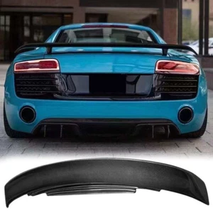 Carbon Fiber Trunk Wing Lip Rear Boot Spoiler For 07-15 Audi R8 GT V8 V10 Coupe - Picture 1 of 7