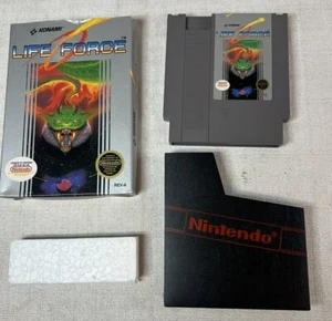 Life Force- Nintendo NES With Box , Sleeve And Foam No Manual - Picture 1 of 13