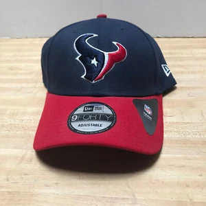 NFL HOUSTON TEXANS NEW ERA 9Forty SNAPBACK HAT Blue And Red One Size Fits All - Picture 1 of 5