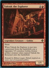 Tuktuk the Explorer Rise of the Eldrazi NM MISSPRINT CARD (m16900) ABUGames