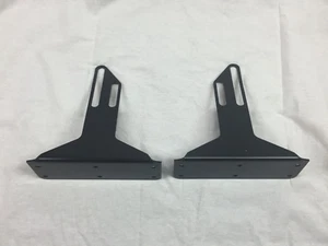 All Out Fab Front Bumper Wind Splitter Support Brackets 92-00 Civic EG EJ DC2 - Picture 1 of 11