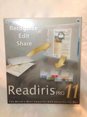 NIB READARIS Pro 11 Software for MAC APPLE Org $59 -Lets You Easy Edit Docs PDFs - Image 1 of 4