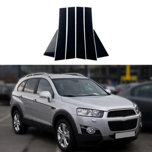 6Pcs Glossy Black Pillar Posts Window Cover Fit For Chevrolet Captiva 2007-2018 - Bild 1 von 13