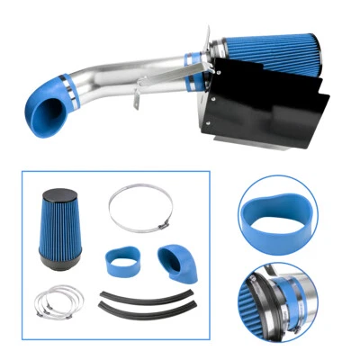 Kit de admisión de aire frío de 4" protector térmico para 3500 2500 HD V8 Chevrolet Silverado 1x Foto 1 de 4